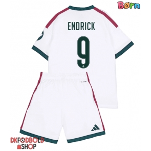 Real Madrid Endrick #9 Hjemmebanesæt Børn 2026-27 Kort ærmer (+ korte bukser)
